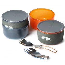 Набір посуду GSI Outdoors Halulite Dualist - HS