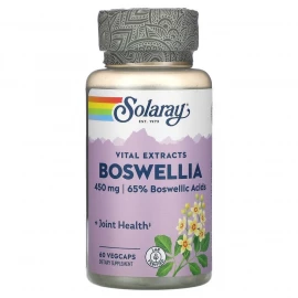Екстракт босвелії Solaray Boswellia Resin Extract 450 mg - 60 vcaps