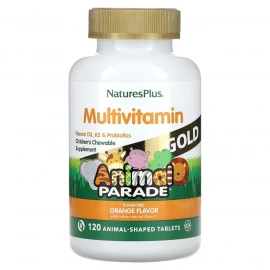 Вітамінно-мінеральний комплекс Nature's Plus Animal Parade Gold - 120 chewtabs