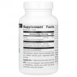 Екстракт босвелії Source Naturals Boswellia Extract - 100 tabs