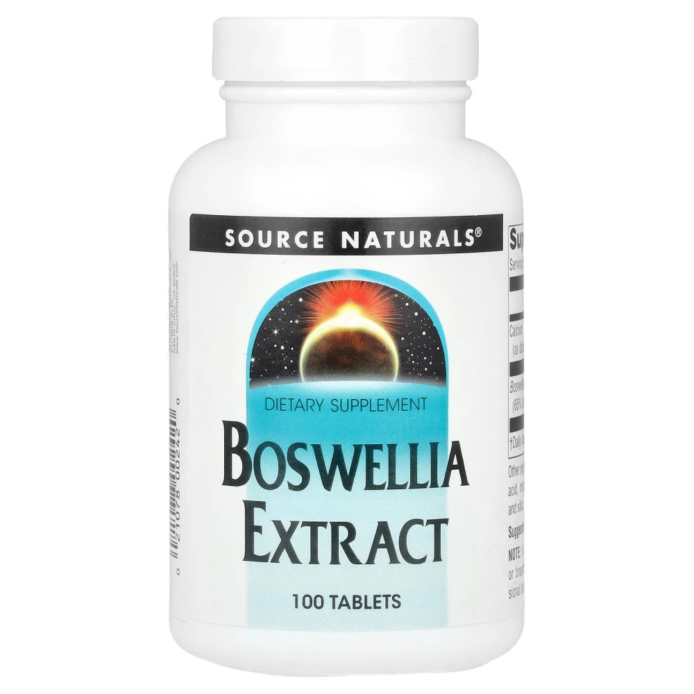 Екстракт босвелії Source Naturals Boswellia Extract - 100 tabs