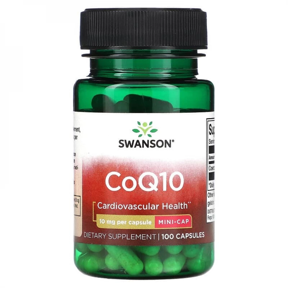 Коензим Swanson CoQ10 10mg - 100caps