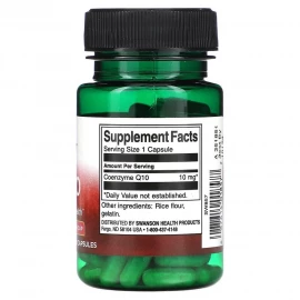 Коензим Swanson CoQ10 10mg - 100caps