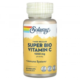 Вітамін C Solaray Super Bio Vitamin C 1000 mg - 60 vcaps