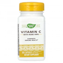 Витамин C Natures Way Vitamin C Rose Hips - 100 caps