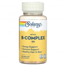 Вітаміни Solaray Methyl B-Complex 50 mg - 60 vcaps