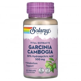Гарцинія Solaray Garcinia Cambogia Fruit Ext 500 mg - 60 veg caps