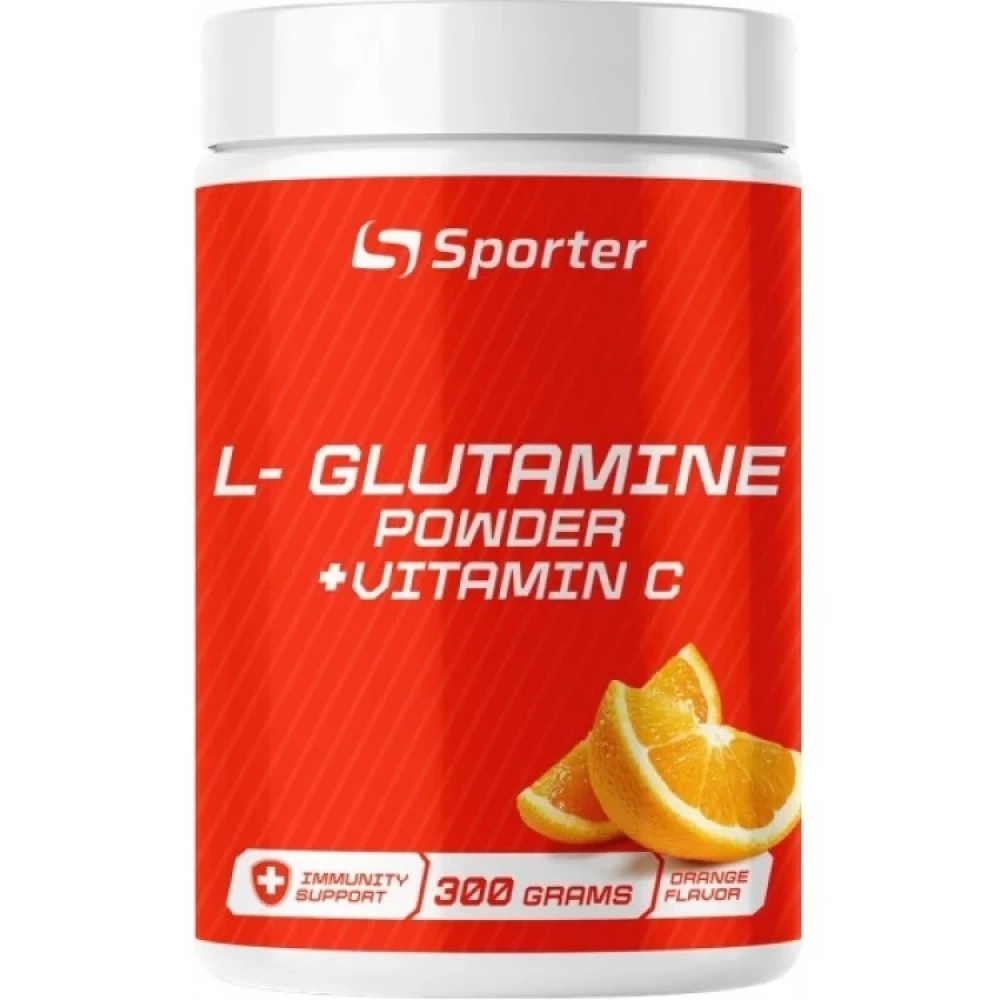 Глютамін та вітамін С Sporter L - Glutamine + Vitamin C - 300 г