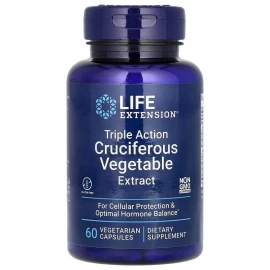 Екстракт хрестоцвітих овочів Life Extension Triple Action Cruciferous Vegetable Extract - 60 vcaps