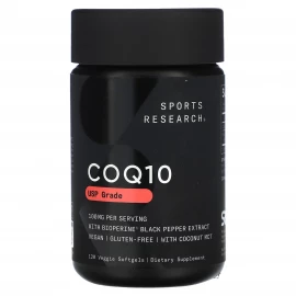 Коэнзим Sport Research CoQ10 100 mg - 120 veg softgels