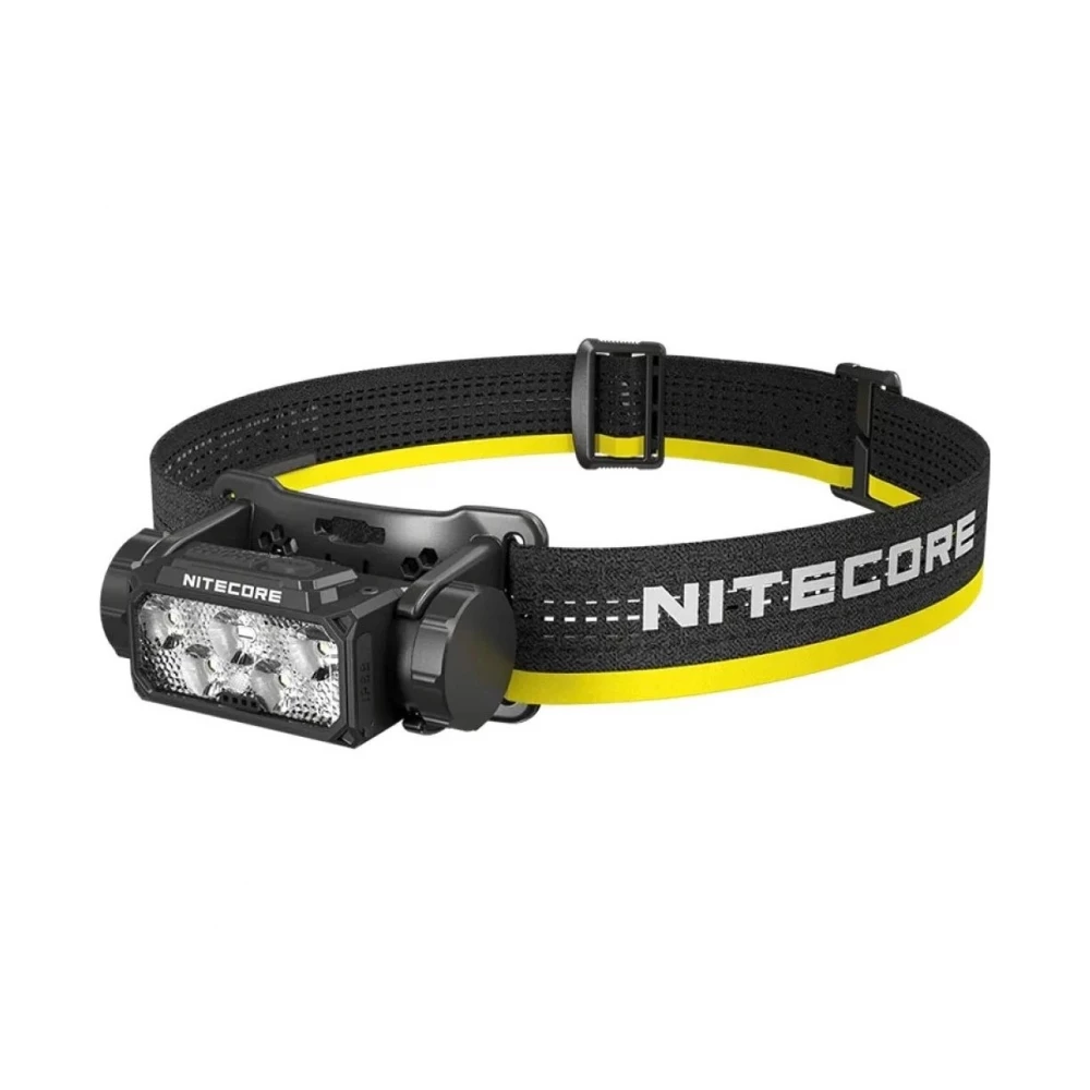 Ліхтар налобний Nitecore HC60 UHE (5 x NiteLab UHE LED, 1600 люмен, 10 режимів, 1x18650, USB Type-C)