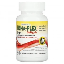 Комплекс для здоров'я крові Nature's Plus Hema-Plex - 60 softgels