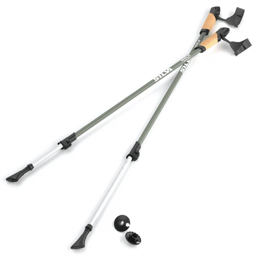 Палиці для скандинавської ходьби Silva Walking Poles Aluminum Cork