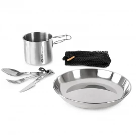 Набір посуду GSI Outdoors Glacier Stainless 1 Person Set
