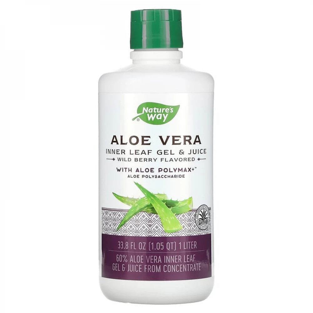 Алое Вера Nature's Way Aloe Vera Gel & Juice - 1000 ml