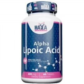 Альфа-липоевая кислота Haya Labs Alpha Lipoic Acid (Time Release) 600 мг - 60 таб
