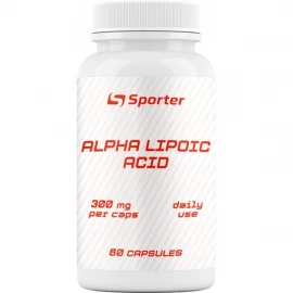 Альфа-ліпоєва кислота Sporter Alpha Lipoic Acid 300 мг - 60 капс