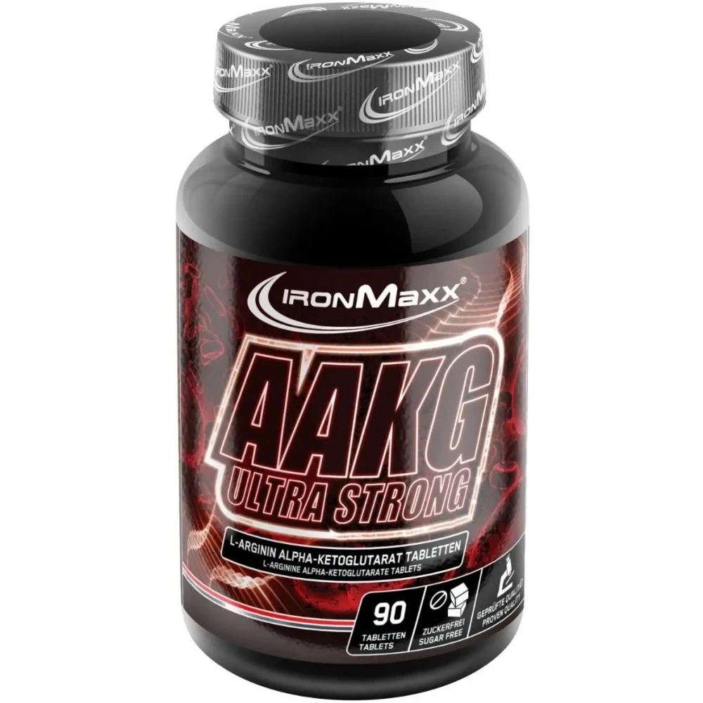 Амінокислота IronMaxx AAKG Ultra Strong - 90 таб (банка)