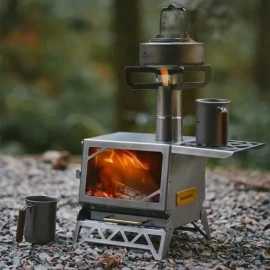 Печь кемпинговая твердотопливная Naturehike CNK2300CW020