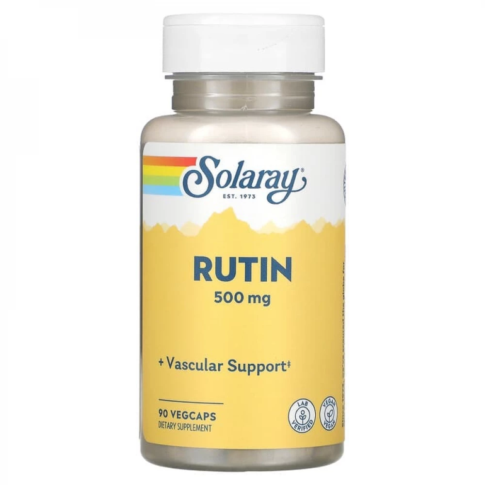 Рутин Solaray Rutin 500 mg - 90 vcaps