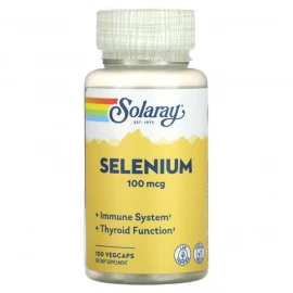 Селен Solaray Selenium 100 mcg - 100 caps