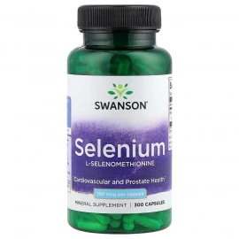 Селен Swanson Selenium L-Selenomethionine 100 mcg - 300 caps