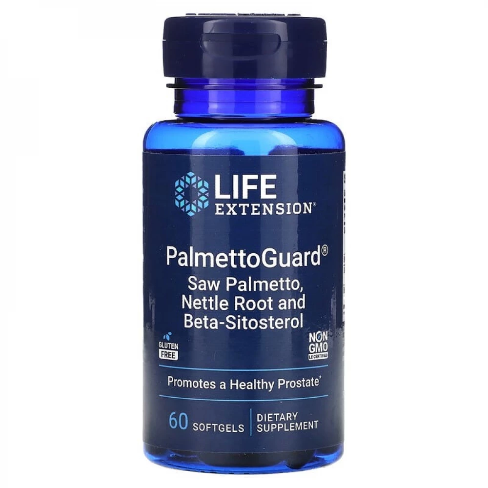 Сереноя з бета-ситостеролом Life Extension PalmettoGuardl - 60 softgels