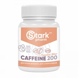 Кофеин Stark Pharm Stark Caffeine 200 mg - 100 tabs