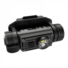 Фонарь налобный Nitecore HC60M (Cree XM-L2 U2, 1000 люмен, 8 режимів, 1x18650, USB), комплект