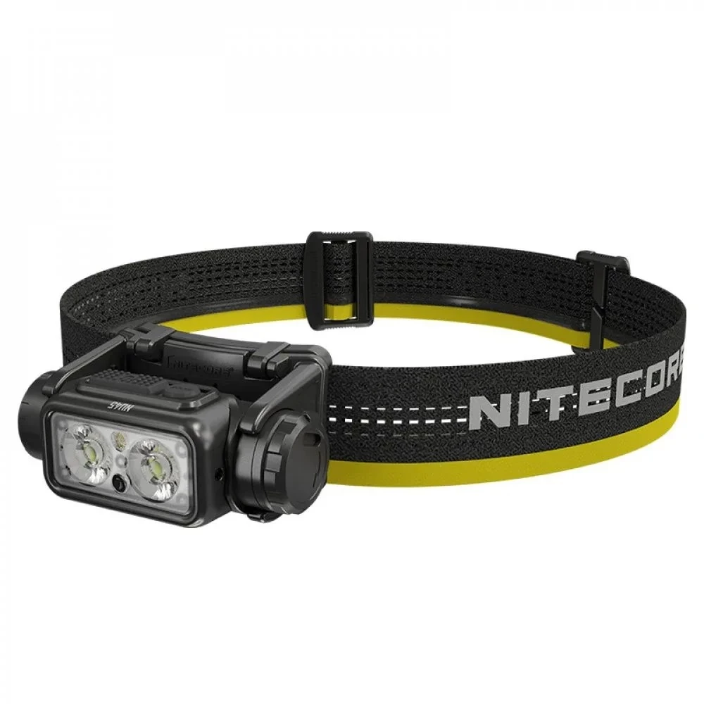 Фонарь налобный Nitecore NU45 UHE (2xNiteLab UHE LED + red LED, 1700 люмен, 11 режимів, 1x18650, USB