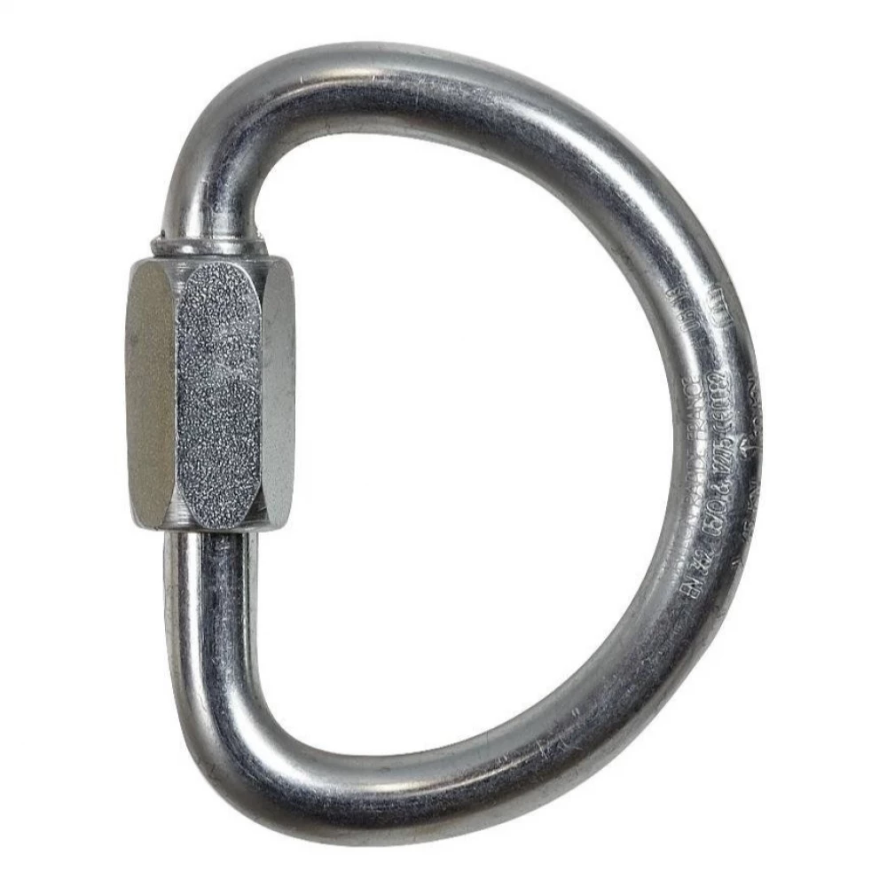 Карабін Climbing Technology ZPL.Steel 1/2 Round D10 Q-Link