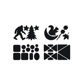 Набор латок Gear Aid Tenacious Tape Gear Patches Camping