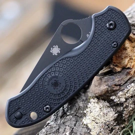 Нож Spyderco Para 3 Black Blade FRN