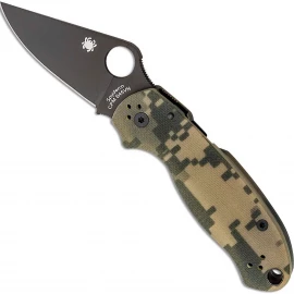 Ніж Spyderco Para 3 Black Blade G-10
