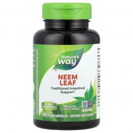 Листья нима Nature's Way Neem Leaf - 100 vcaps