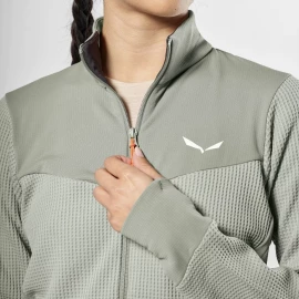 Фліс Salewa Puez Waffle Hyb PL Jacket W