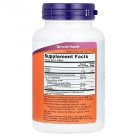 Коензим і Омега-3 Now Foods CoQ10 60mg with Omega-3 - 120 sgels