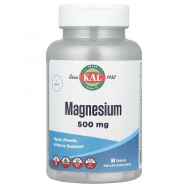 Магній KAL Magnesium One Daily 500 mg - 60 tabs