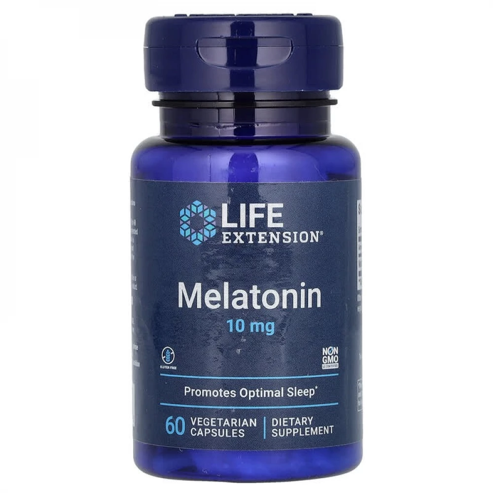 Мелатонін Life Extension Melatonin 10 mg - 60 veg caps