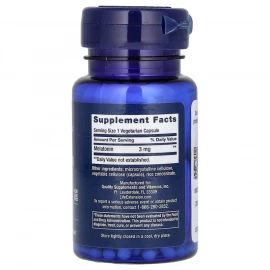 Мелатонін Life Extension Melatonin 3 mg - 60 vcaps