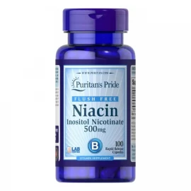 Ниацин Puritans Pride Flush Free Niacin 500 mg - 100 caps