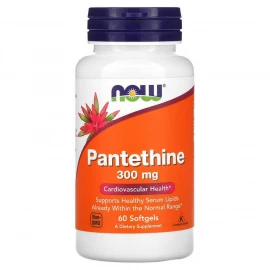 Пантетин Now Foods Pantethine 300 mg - 60 softgels