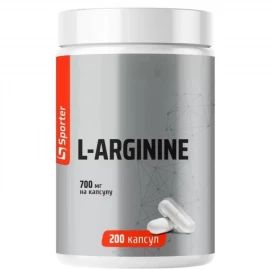 L-аргинин Sporter L-Arginine 700 мг - 200 капс