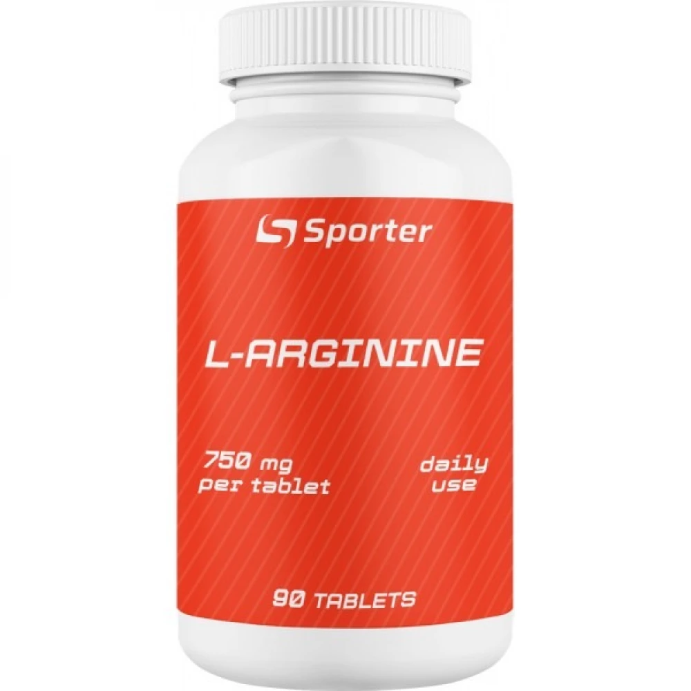 L-аргинин Sporter L-Arginine 750 мг - 90 таб