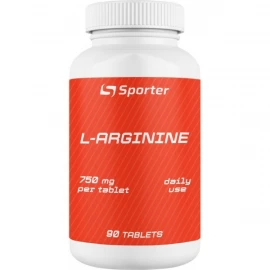 L-аргинин Sporter L-Arginine 750 мг - 90 таб