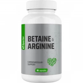 Бетаин и Аргинин Sporter Betaine & Arginine – 90 капс