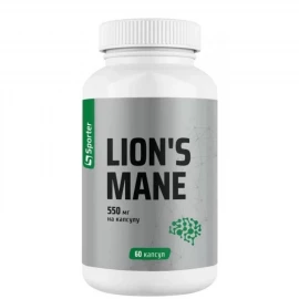 Їжовик гребінчастий Sporter Lions Mane 550 mg - 60 капс
