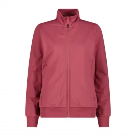 Кофта CMP Women's Zip-Up Sweatshirt in Stretch Cotton