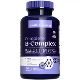 Вітаміни Earths Creation Vitamin B Complex  - 60 софт гель