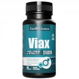 Комплекс для чоловіків Earths Creation VIAX male supplement - 40 капс
